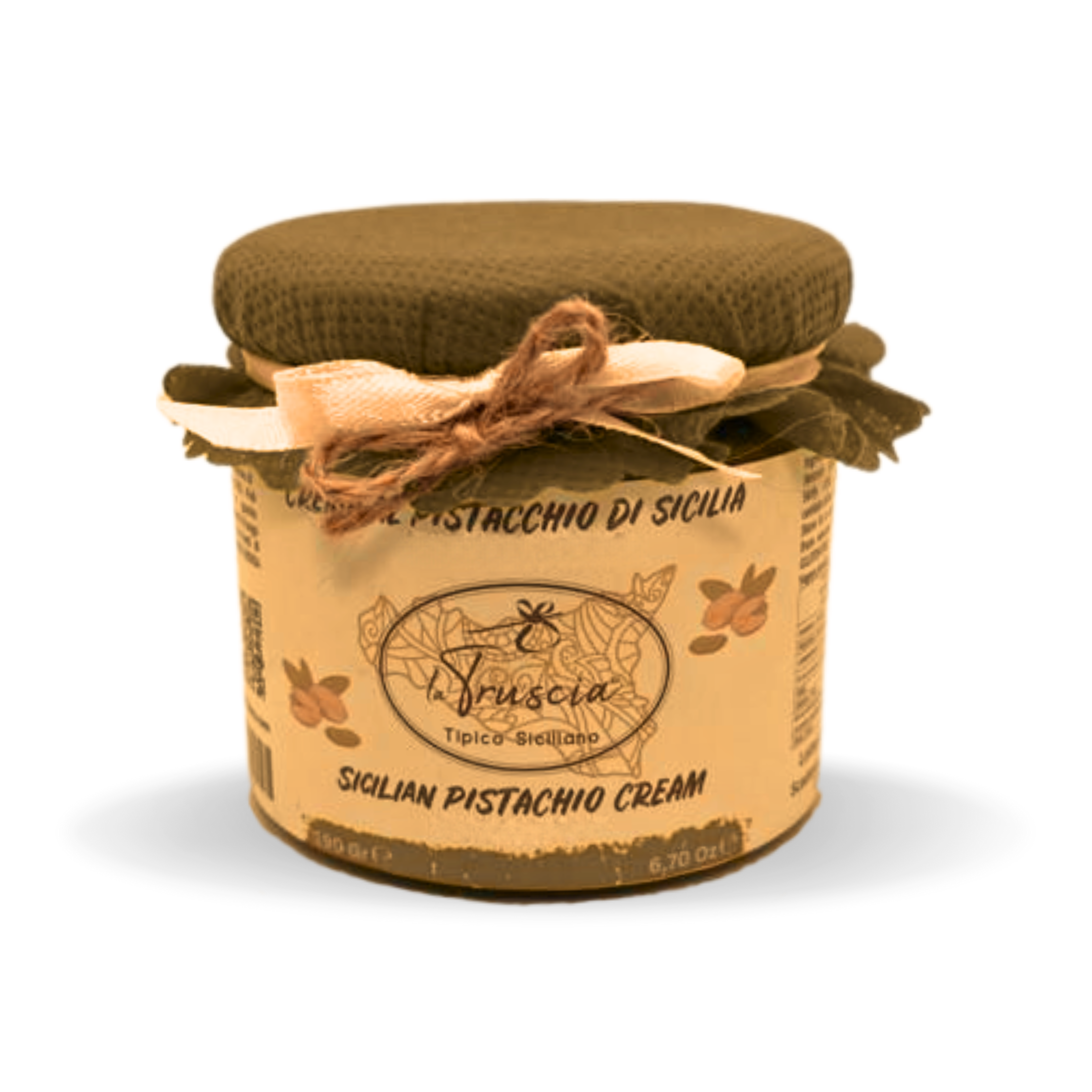 La Truscia Crema Pistacchio Cioccolato Sicilia 190 g