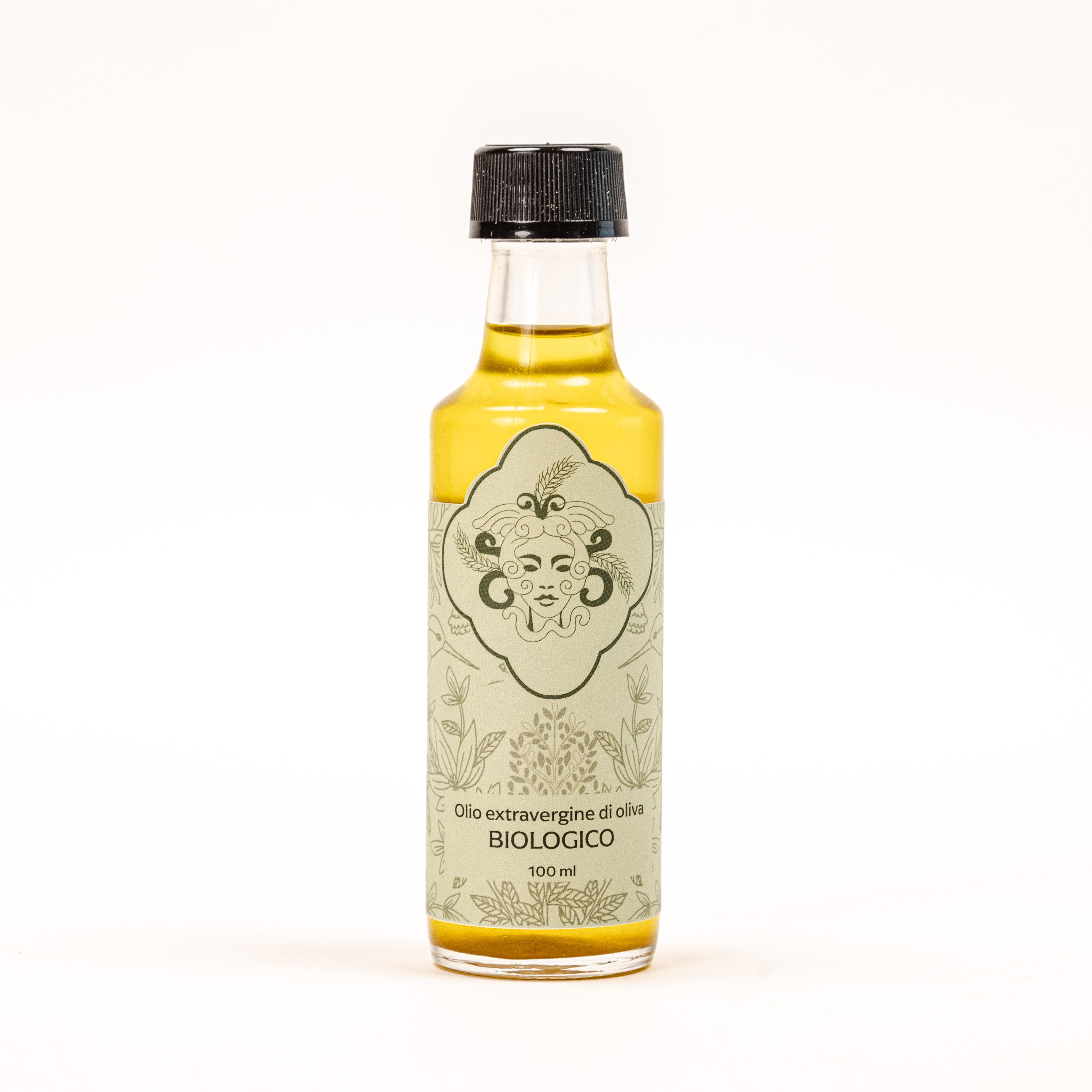Ori di Sicilia olio extravergine bio bottiglia 100 ml crudo