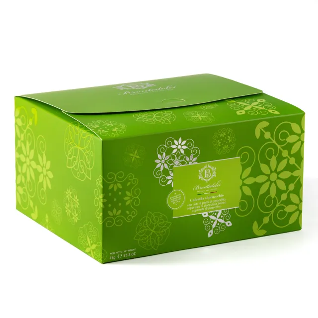 Bronte Dolci Colomba Pistacchio 1 kg con vasetto crema