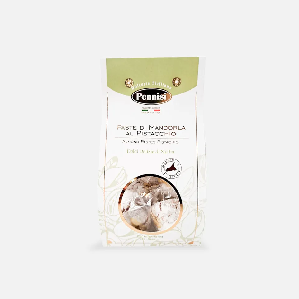 Pennisi Paste di Mandorla al Pistacchio 240g morbide