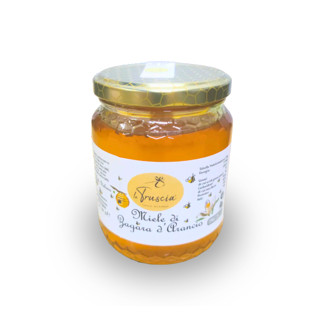 La Truscia Miele Zagara Arancio 500 g Monoflora