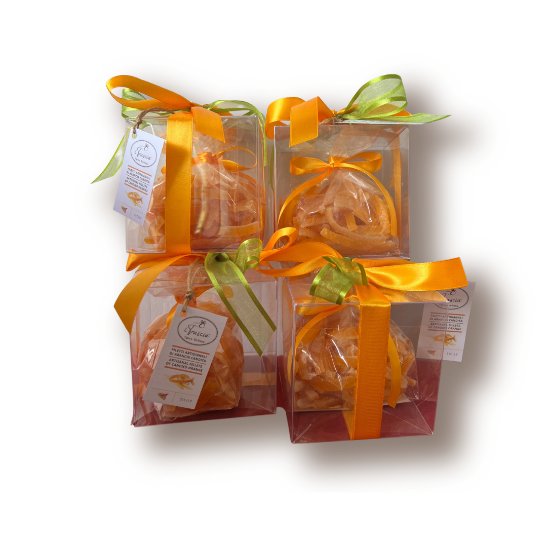 La Truscia Filetti Arancia Candita Artigianali 200 g Snack