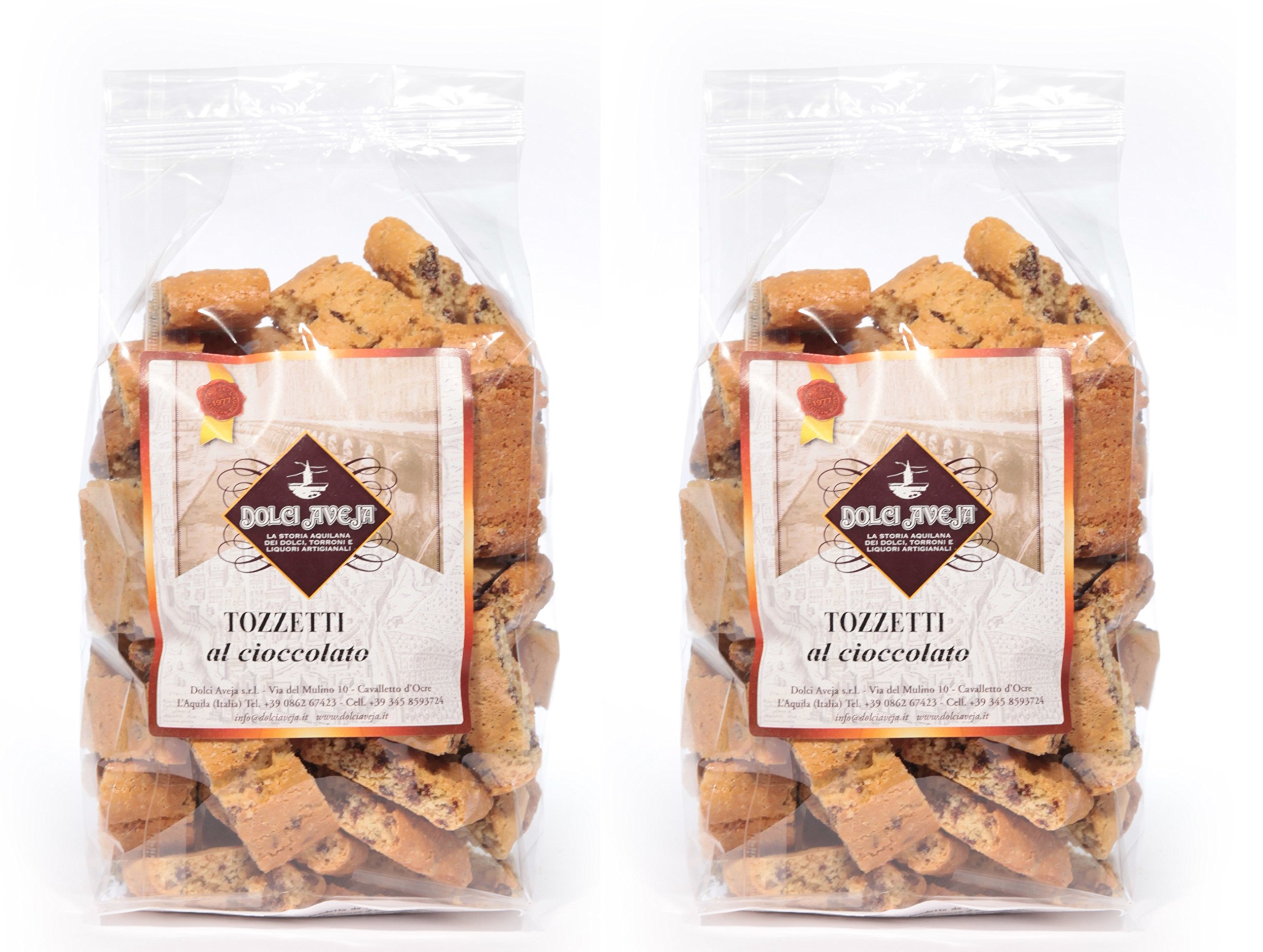 Aveja Tozzetti cantuccini cioccolato 350 g croccanti