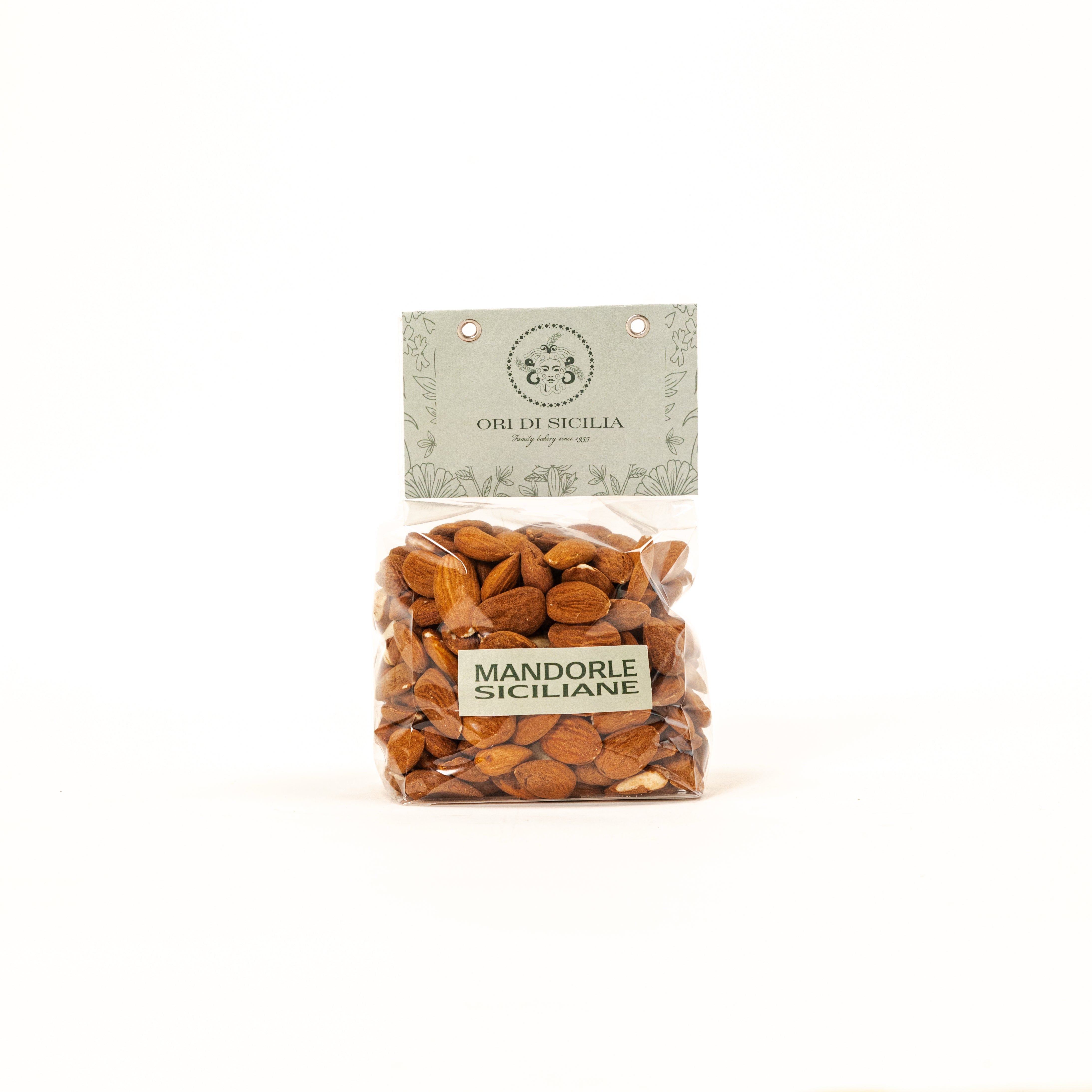 Ori di Sicilia Mandorle siciliane con buccia 100 g grezze