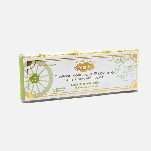 Pennisi Torrone Morbido al Pistacchio artigianale