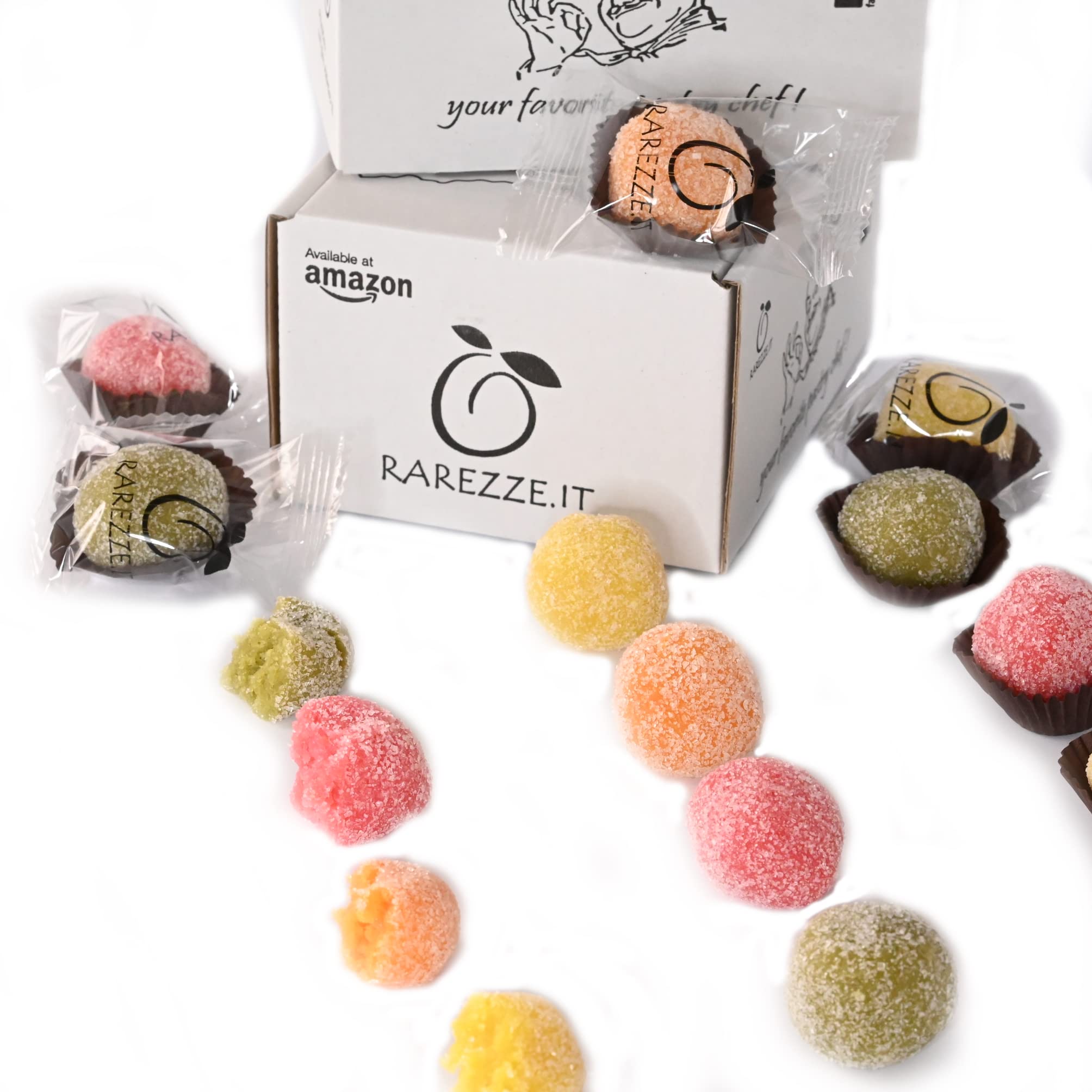 RAREZZE Praline Pasta Reale Assortite 400g