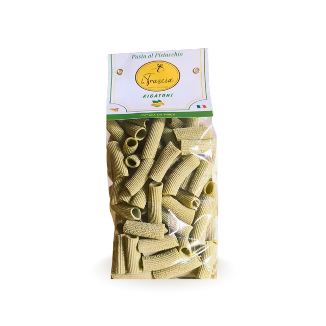 La Truscia Pasta al Pistacchio Rigatoni 500 g siciliana