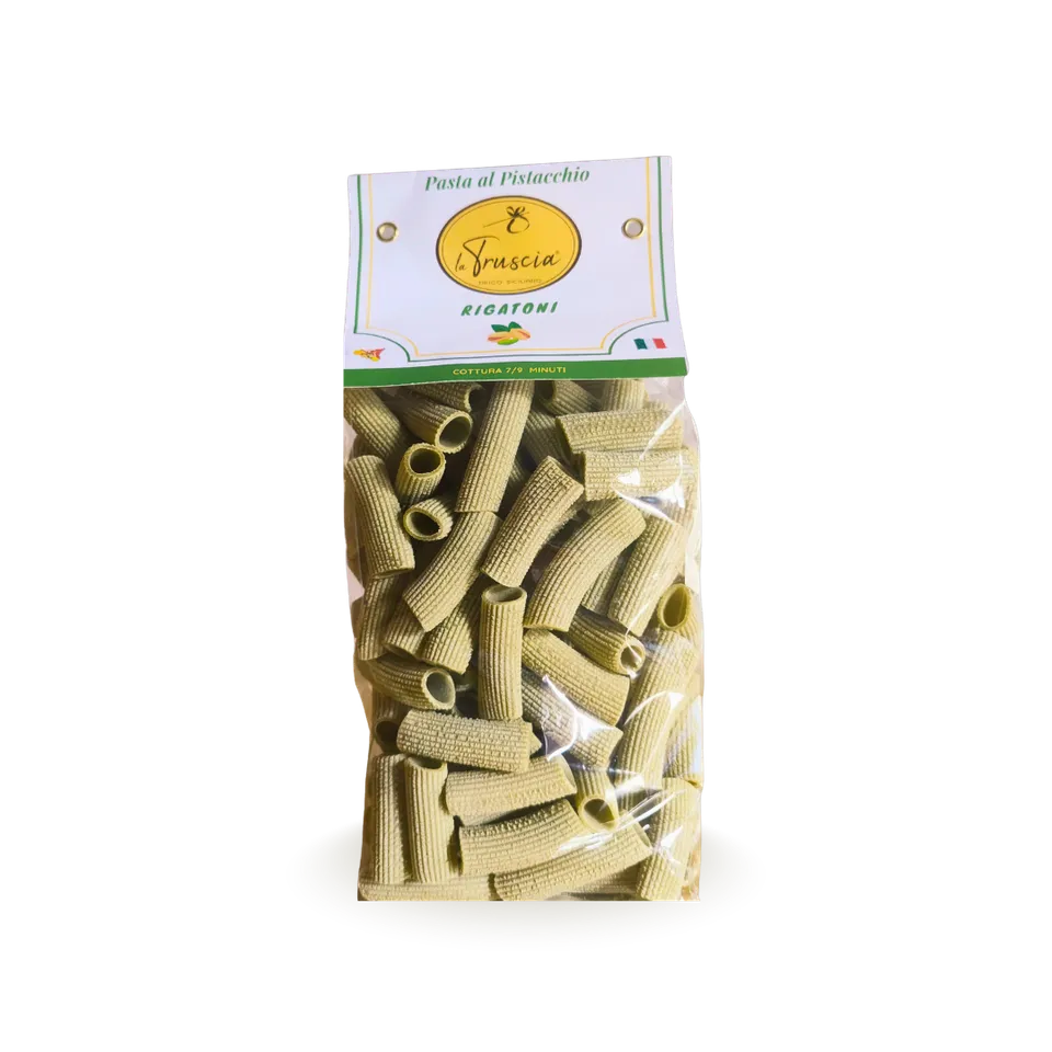 La Truscia Pasta al Pistacchio Rigatoni 500 g siciliana