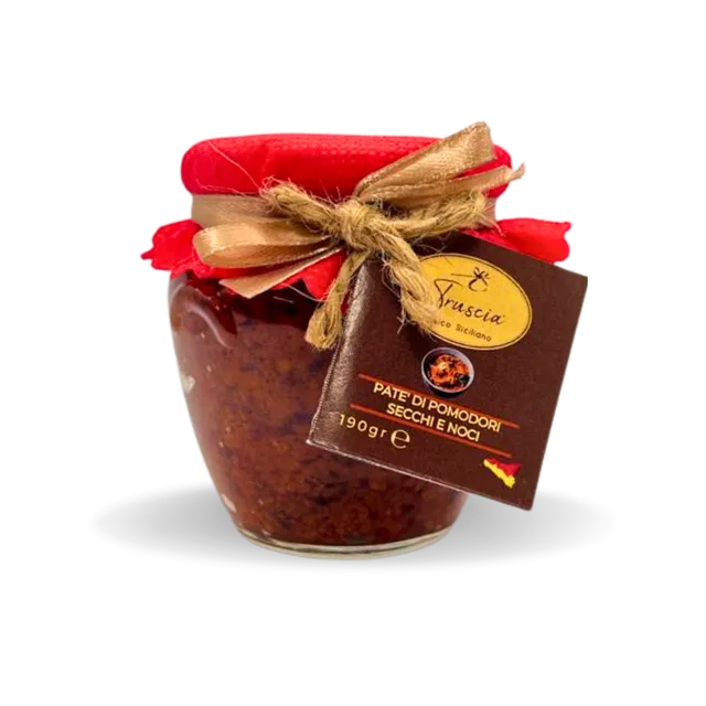 La Truscia Patè di Pomodori Secchi e Noci patè siciliano