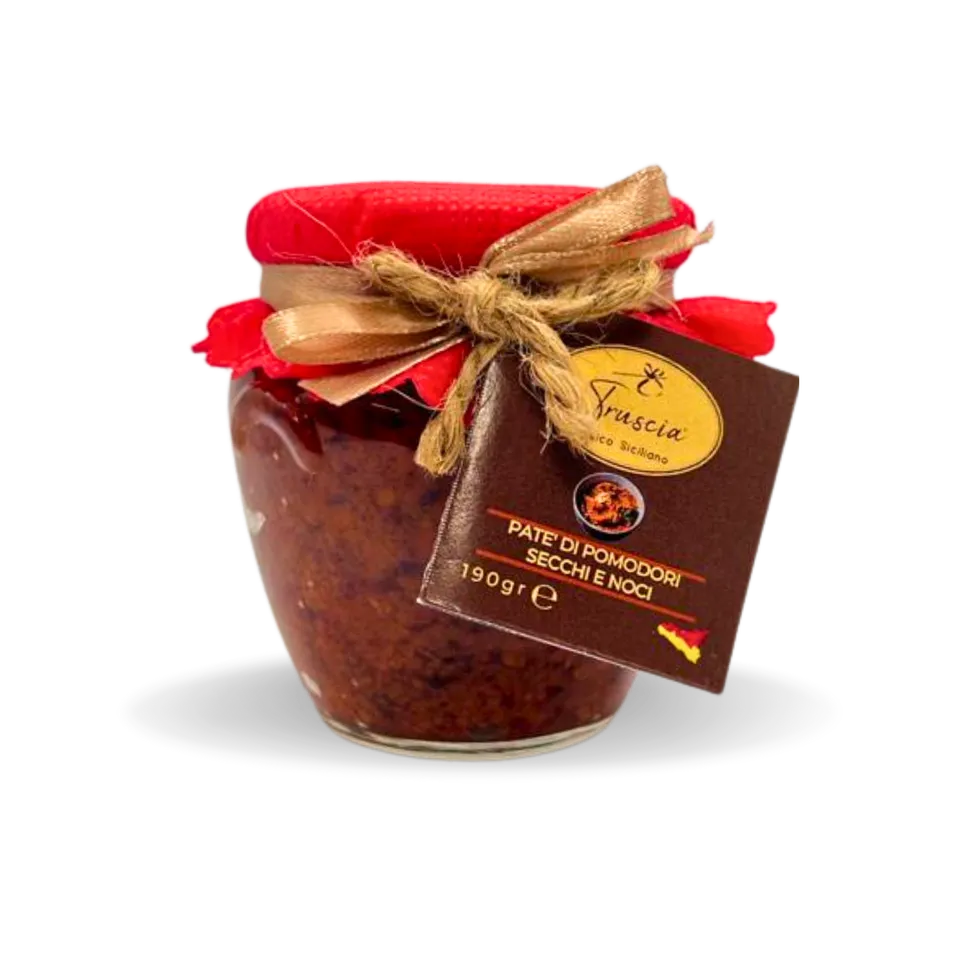 La Truscia Patè di Pomodori Secchi e Noci patè siciliano