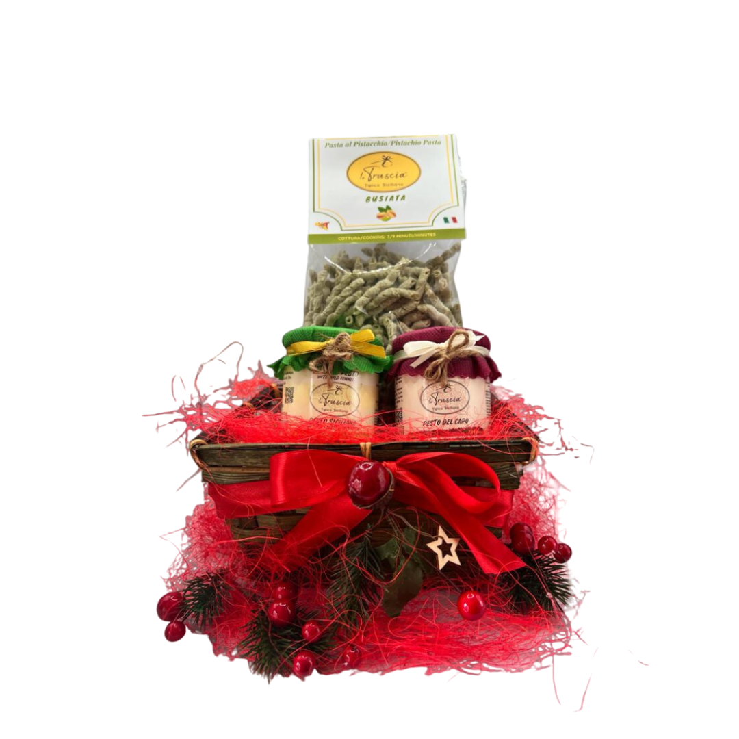 La Truscia Trinacria Box Pasta Pesto Gourmet