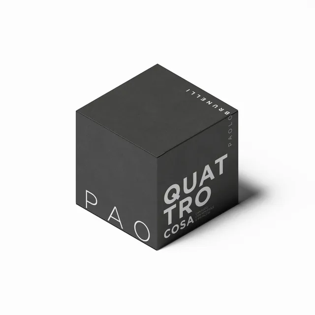 Paolo Brunelli Quattrocosa cantucci nocciole pistacchi