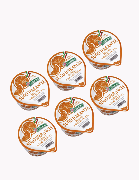 Il Canarino Sugo d'Arancia budino 86% succo fresco