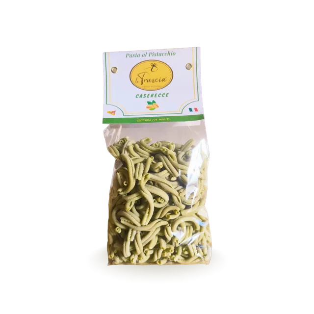 La Truscia Caserecce al Pistacchio 500 g Trafila Bronzo