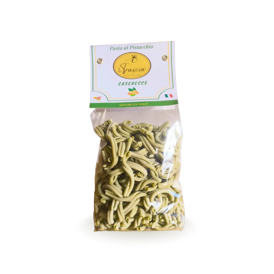 La Truscia Caserecce al Pistacchio 500 g Trafila Bronzo