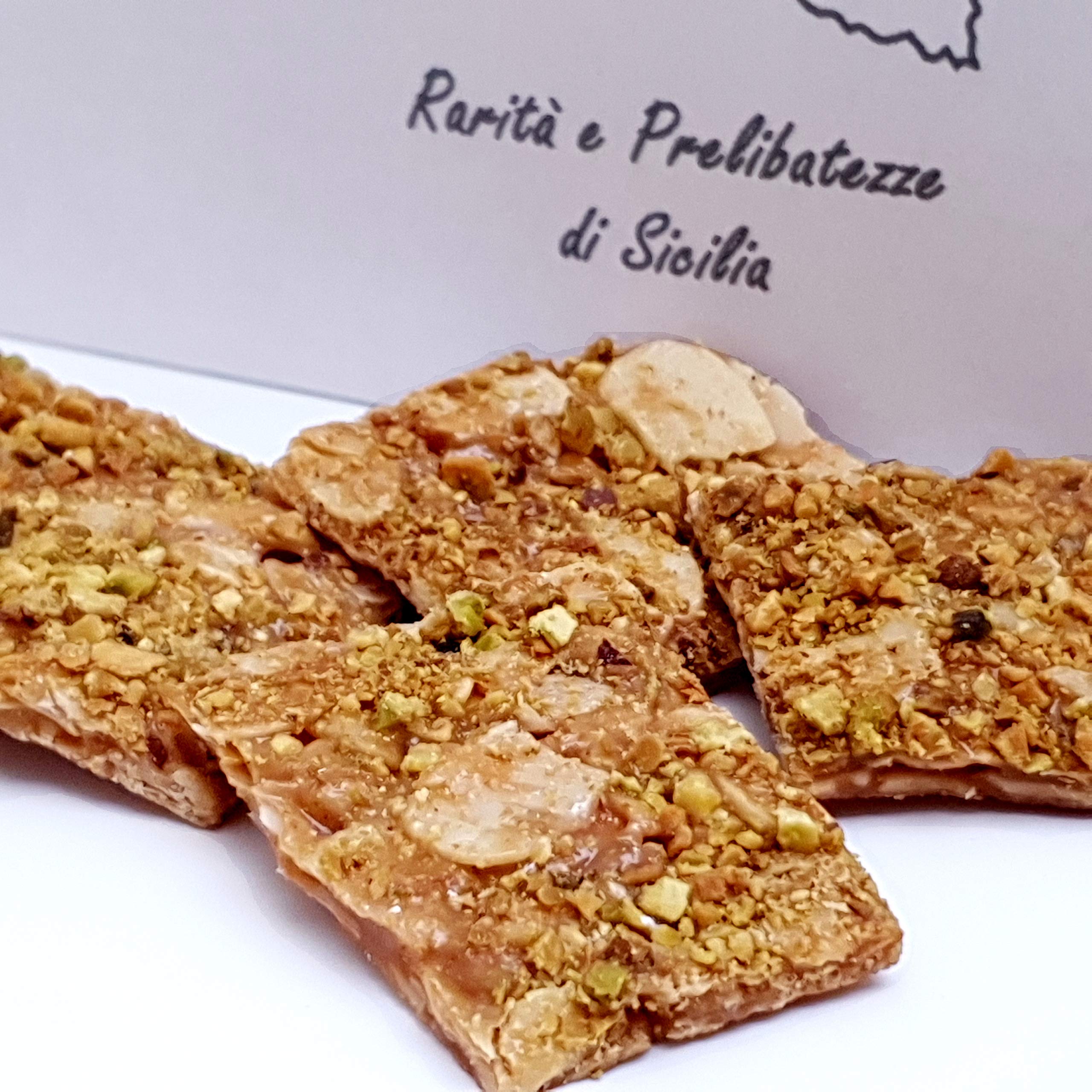RAREZZE Croccante Mandorla e Pistacchi Scatola Regalo