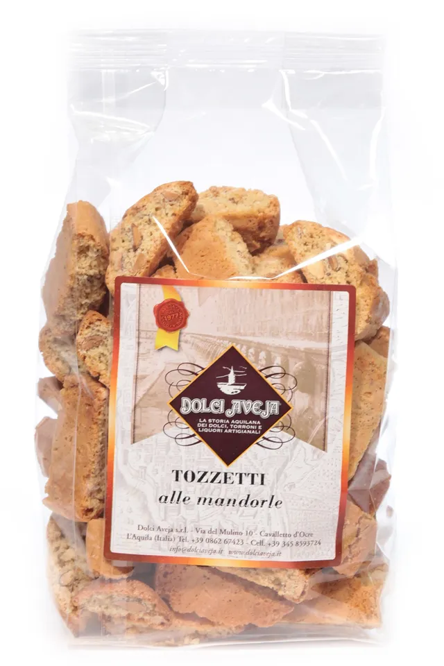 Aveja Tozzetti cantuccini mandorle 350 g tradizionali