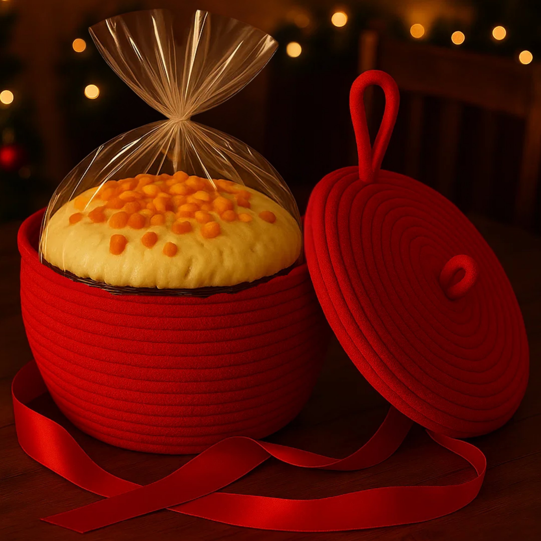 La Truscia Panettone crema mandarino Sicilia farcito artigianale