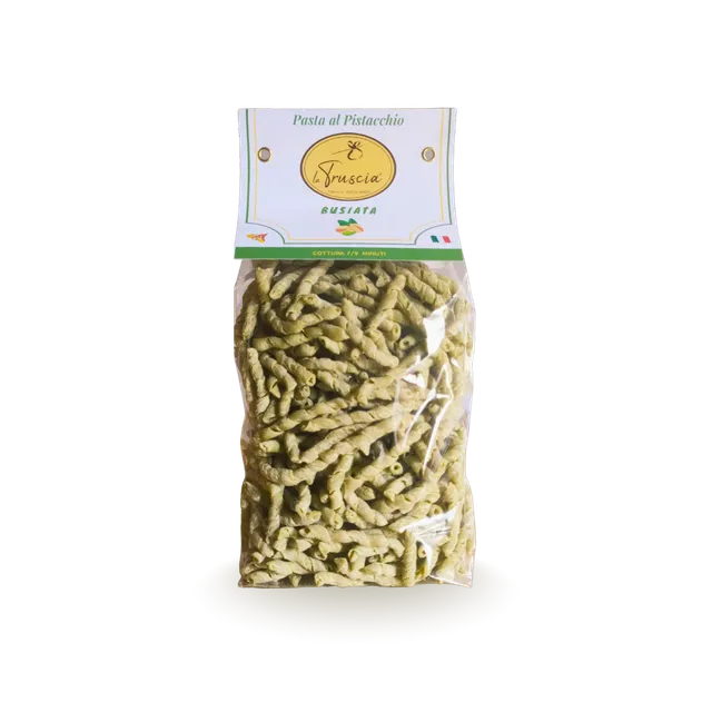 La Truscia Busiate pasta 500 g semola pistacchio