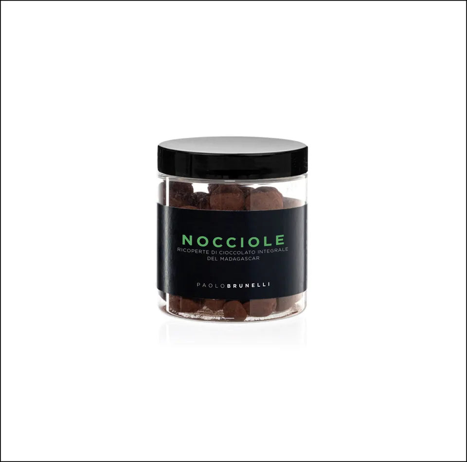 Paolo Brunelli Nocciole dragées cioccolato nocciole tostate