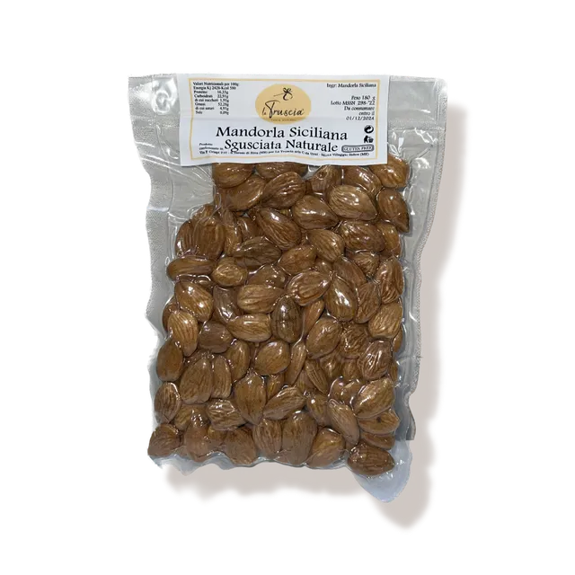 La Truscia Mandorla Siciliana Sgusciata Mandorle 180 g Naturali