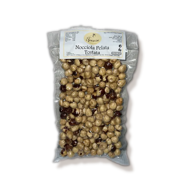 La Truscia Nocciola Pelata Tostata Sottovuoto 180 g Tostate