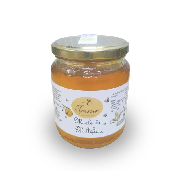 LA TRUSCIA Miele Millefiori Siciliano 500 g Naturale