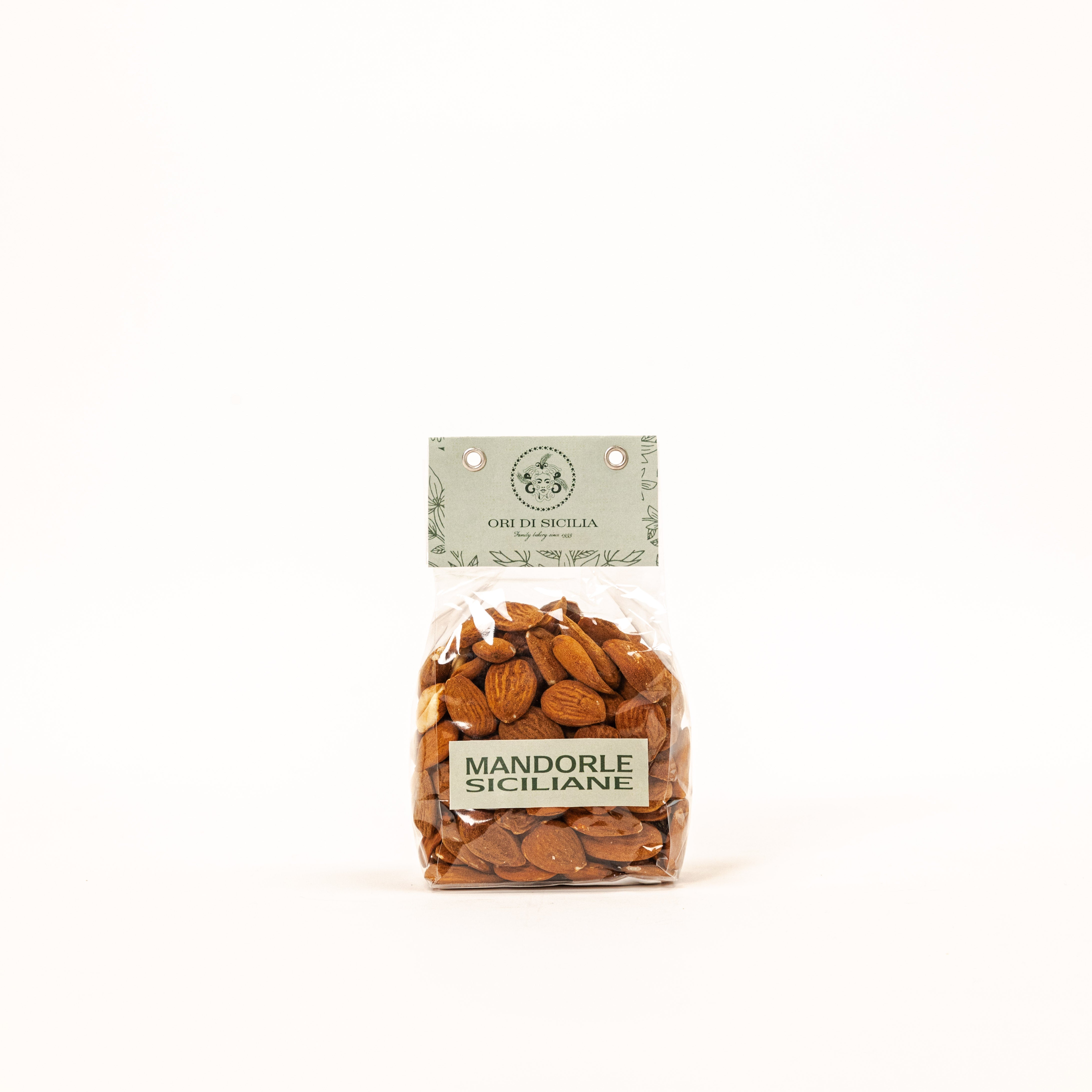 Ori di Sicilia Mandorle siciliane con buccia 100 g grezze