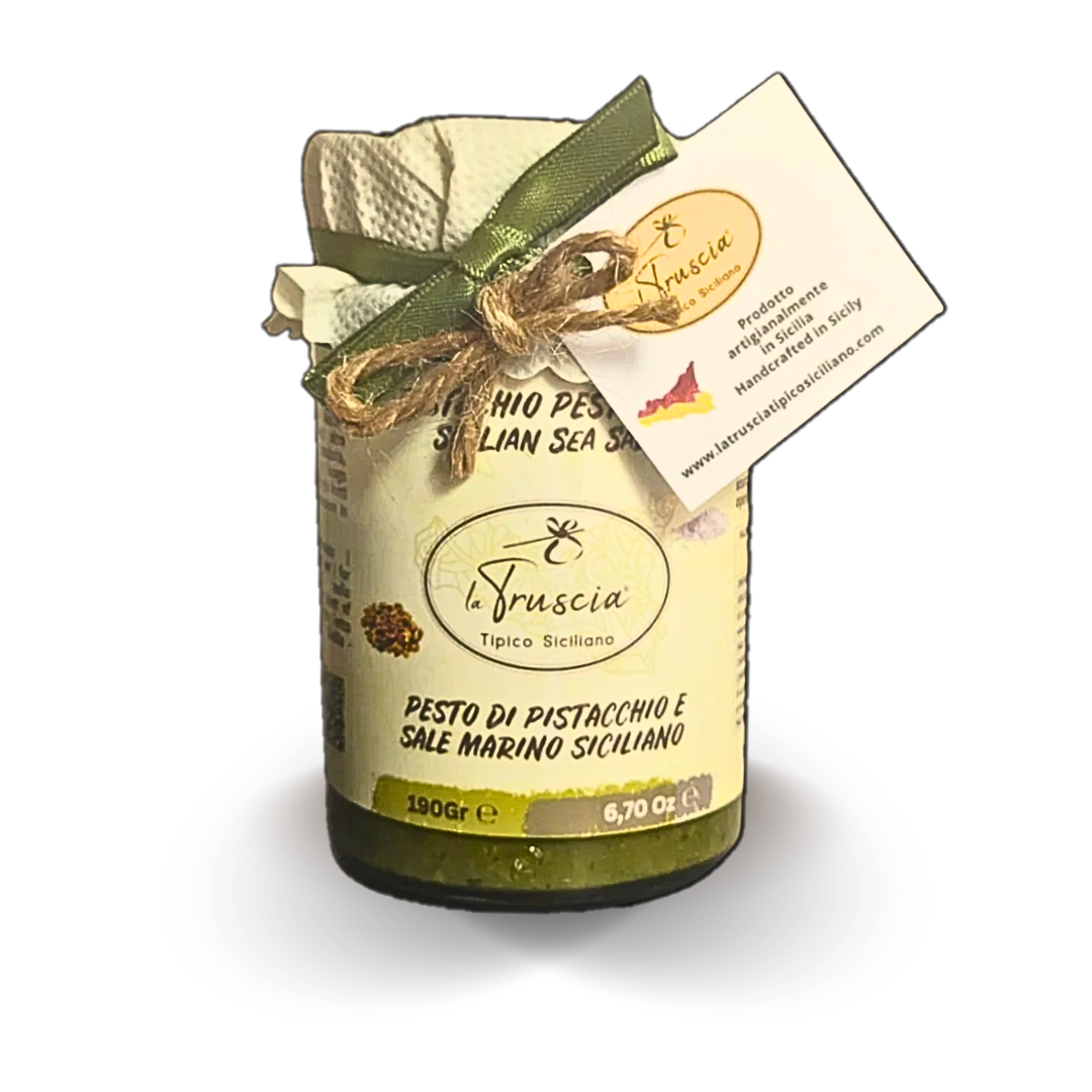 LA TRUSCIA Pesto di Pistacchio 60% Sicilia Artigianale