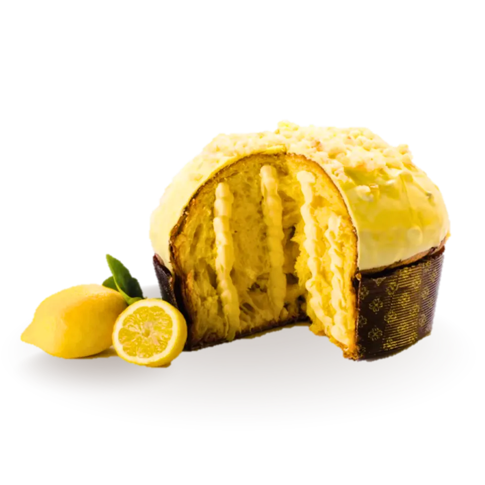 La Truscia Panettone Limone panettone 1 kg crema Sicilia