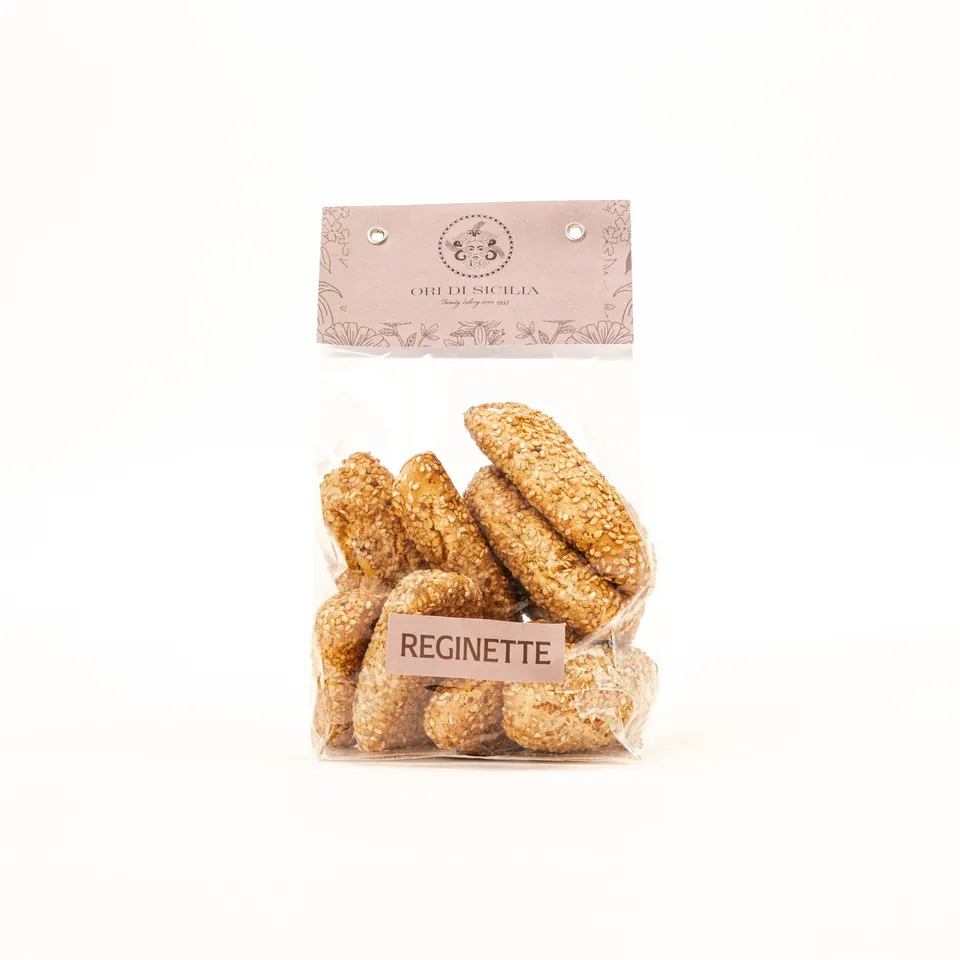 Ori di Sicilia Reginette biscotti al sesamo 300gr croccanti