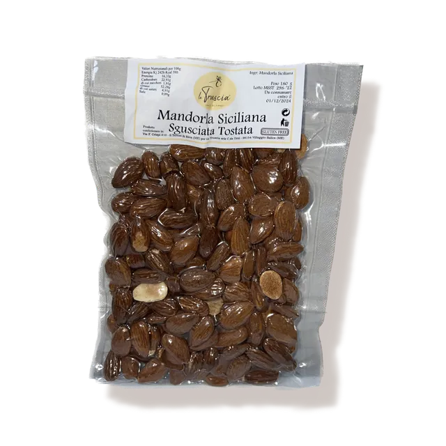 La Truscia Mandorla Siciliana Tostata Mandorle 180 g Croccanti