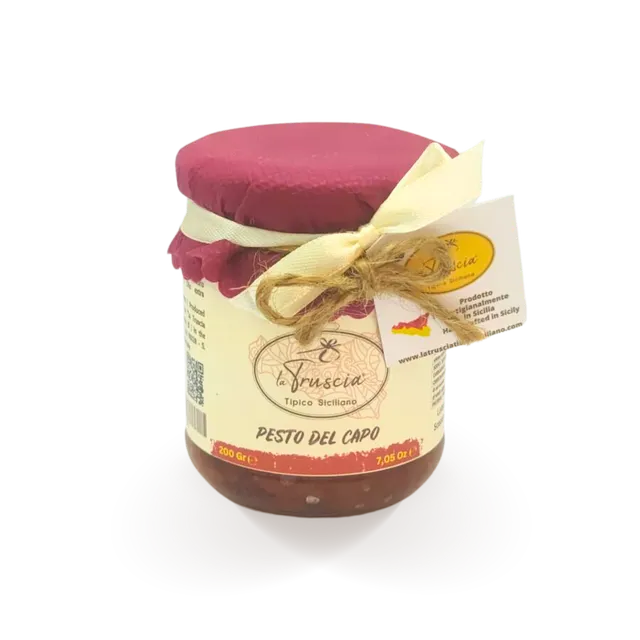 La Truscia Pesto del Capo Pesto Siciliano Mandorle Pomodori