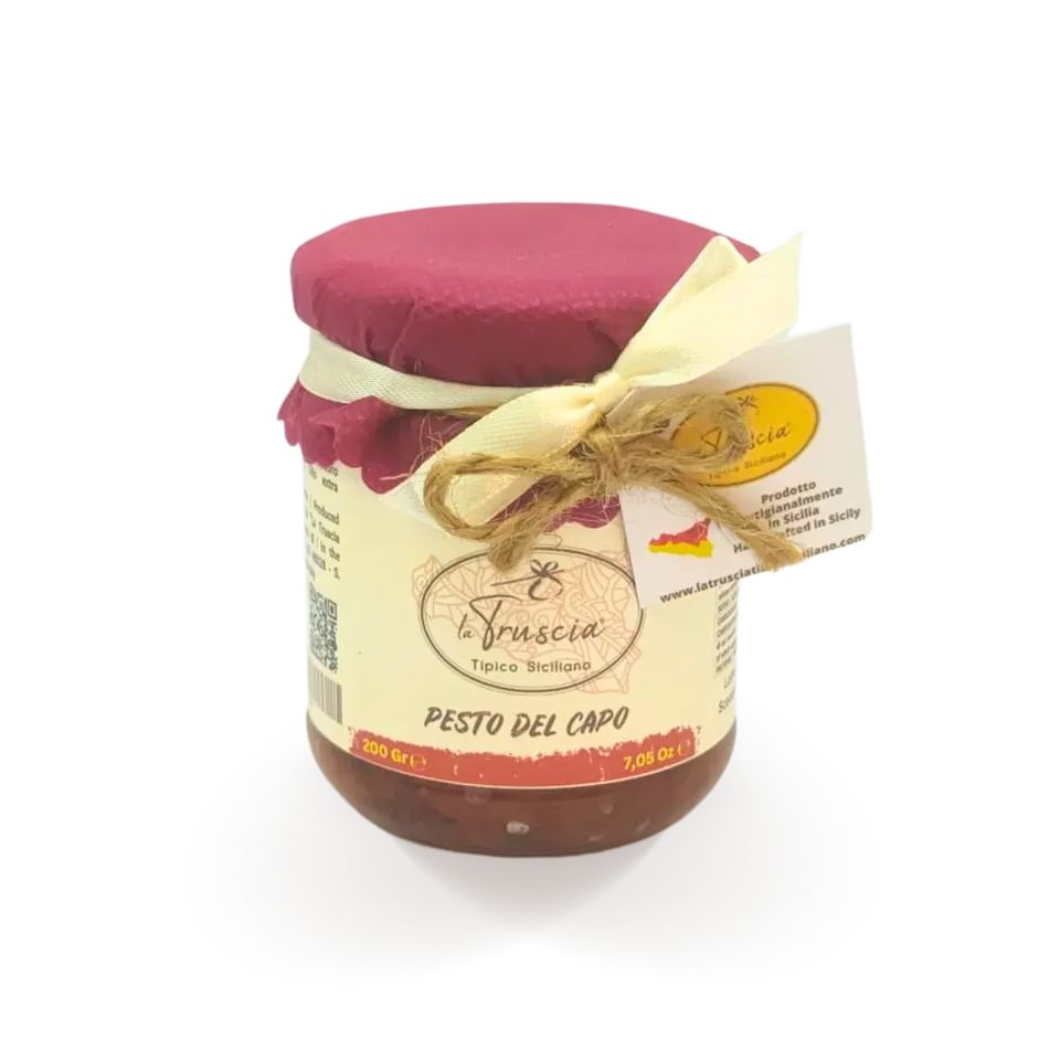 La Truscia Pesto del Capo Pesto Siciliano Mandorle Pomodori