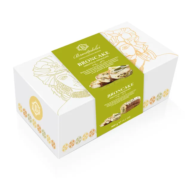 Bronte Dolci Broncake al Pistacchio Panettone 400 g