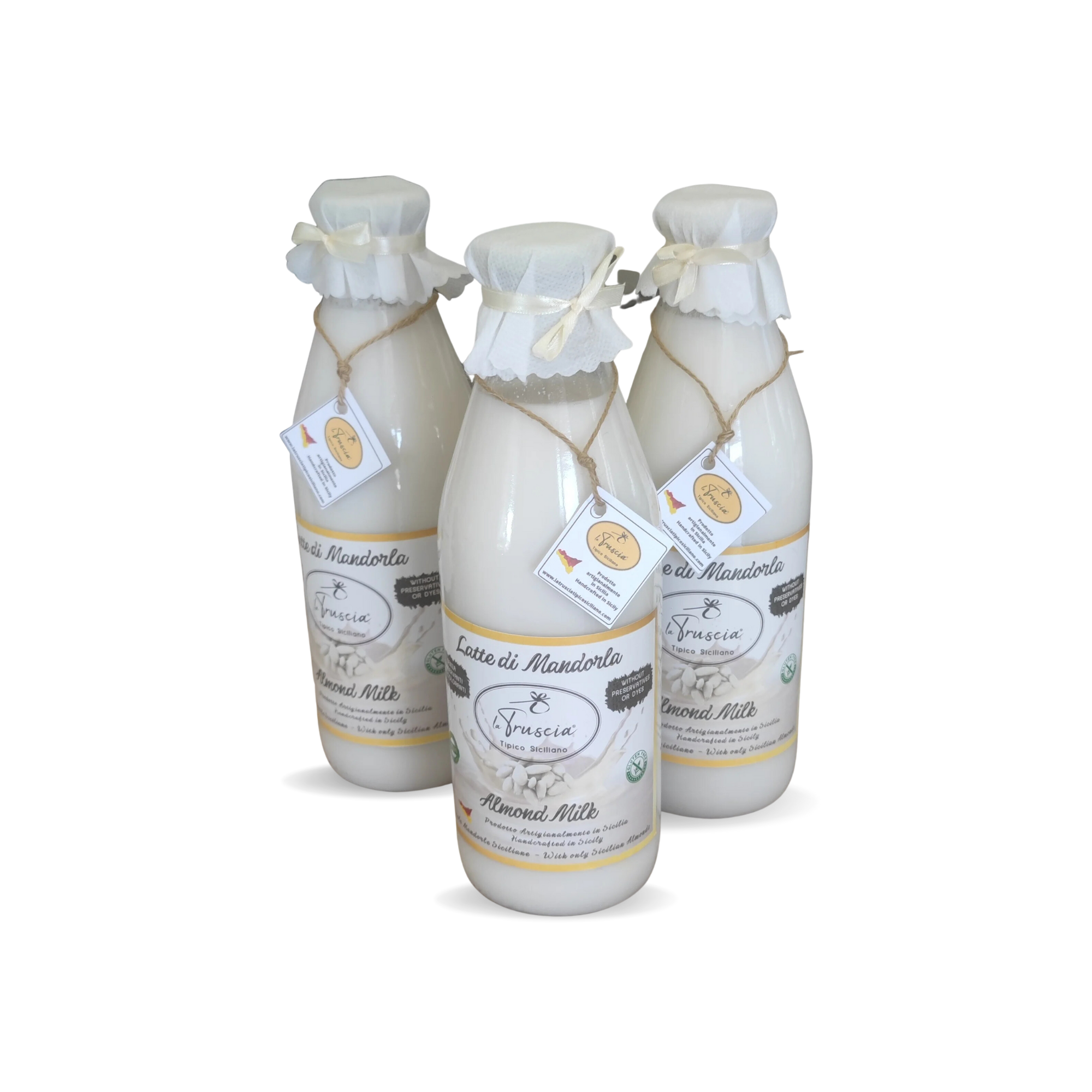 La Truscia Latte di Mandorla Siciliano Bevanda 1 L