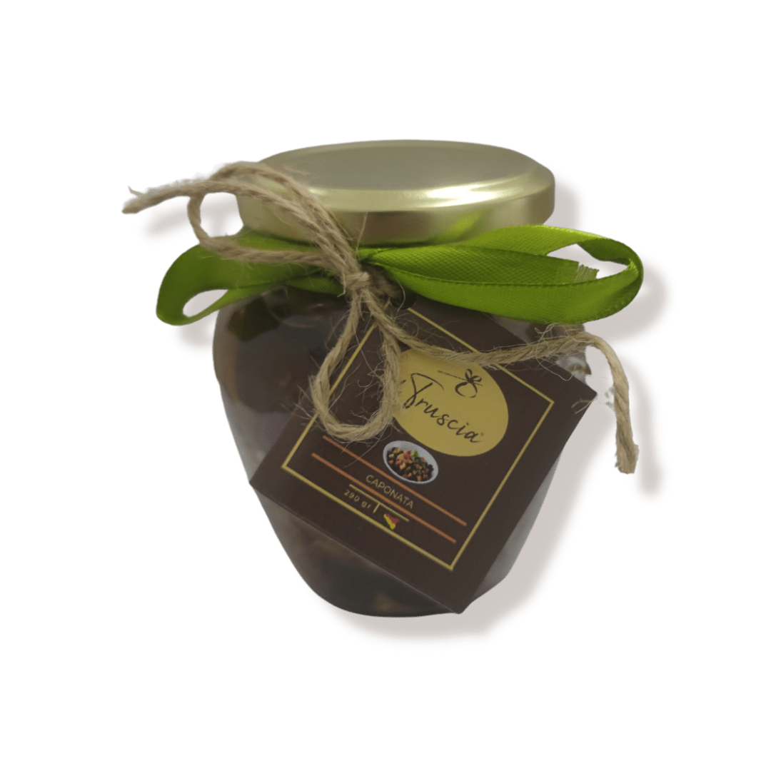 La Truscia Caponata Siciliana Sott'Olio Vasetto 230 g