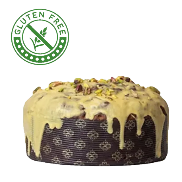 La Truscia Panettone Pistacchio Senza Glutine 830 g con Crema