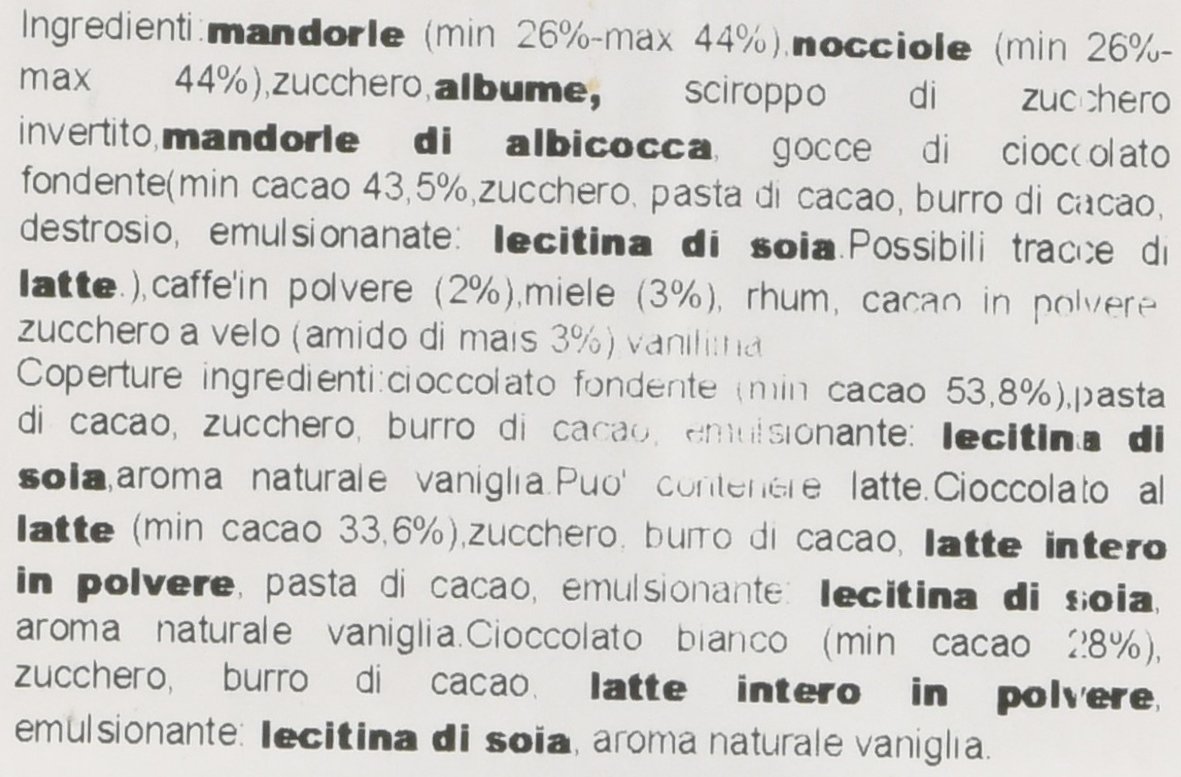 Aveja Pasticceria Mista biscotti mandorle e nocciole 700 g senza farina