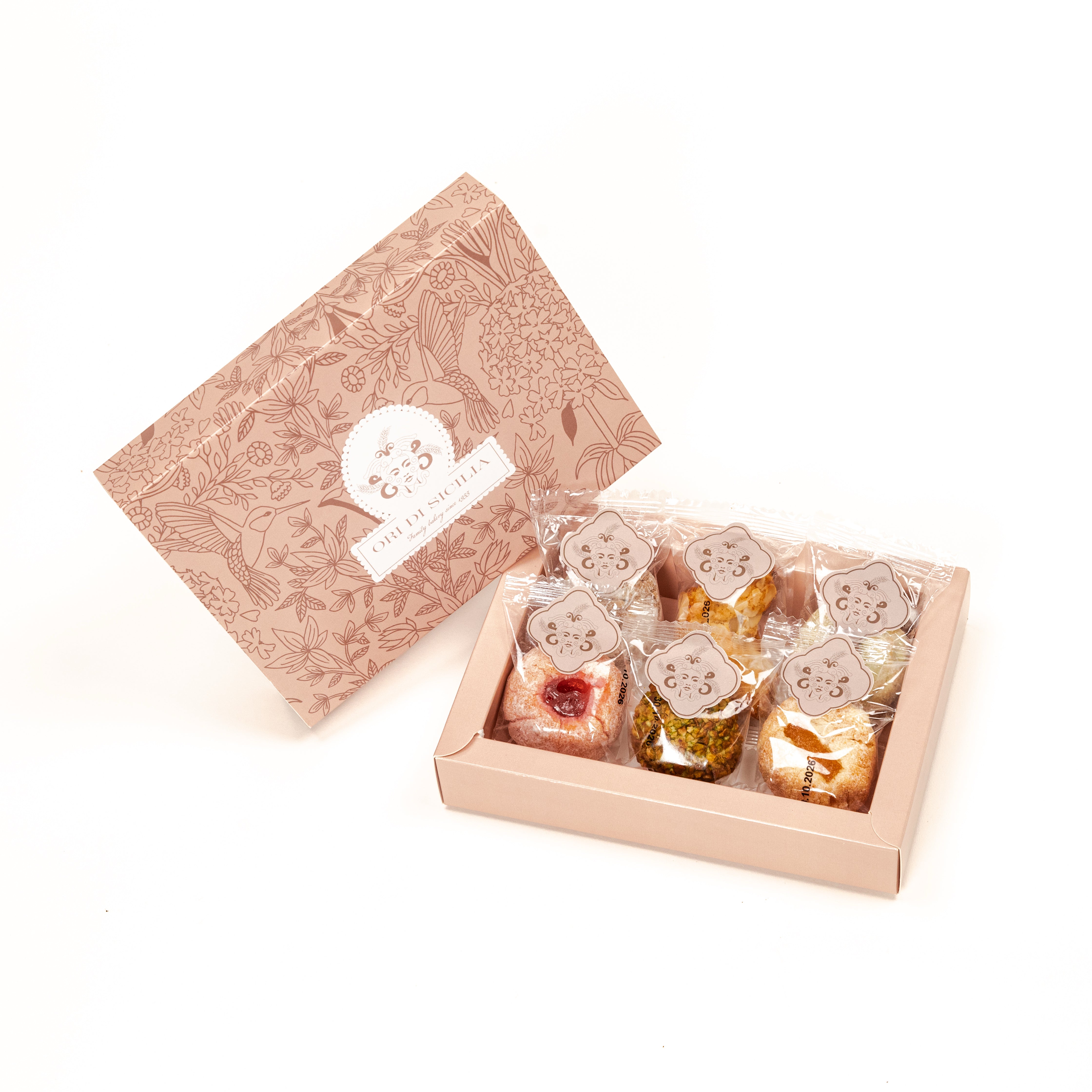 Ori di Sicilia Pasta Mandorle dolci siciliani 6 pezzi