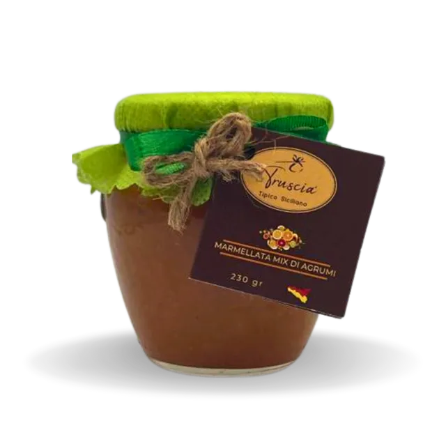 La Truscia Marmellata Mix di Agrumi Confettura 230 g Arance