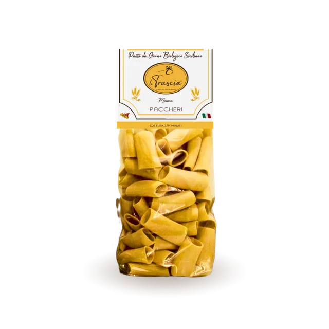 La Truscia Paccheri 500 g Pasta Bio Grano Siciliano
