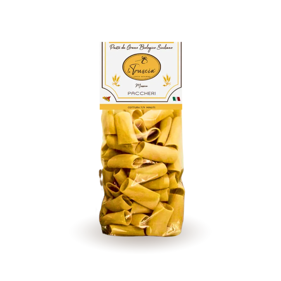 La Truscia Paccheri 500 g Pasta Bio Grano Siciliano