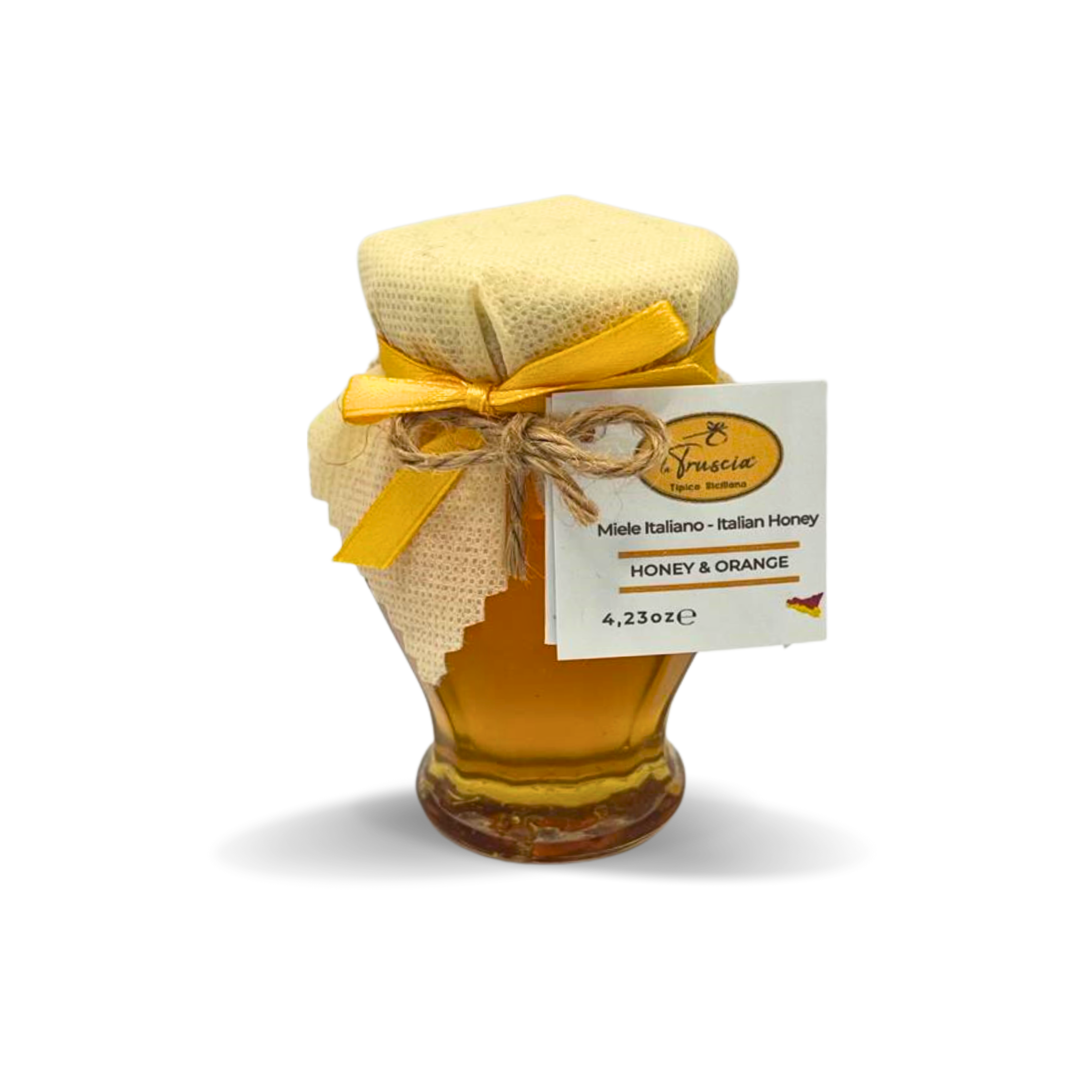 La Truscia Miele Arancia Siciliana 120 g aromatizzato