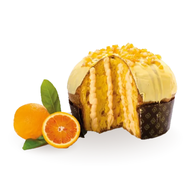 La Truscia Panettone Artigianale Arancia di Sicilia 1 kg crema