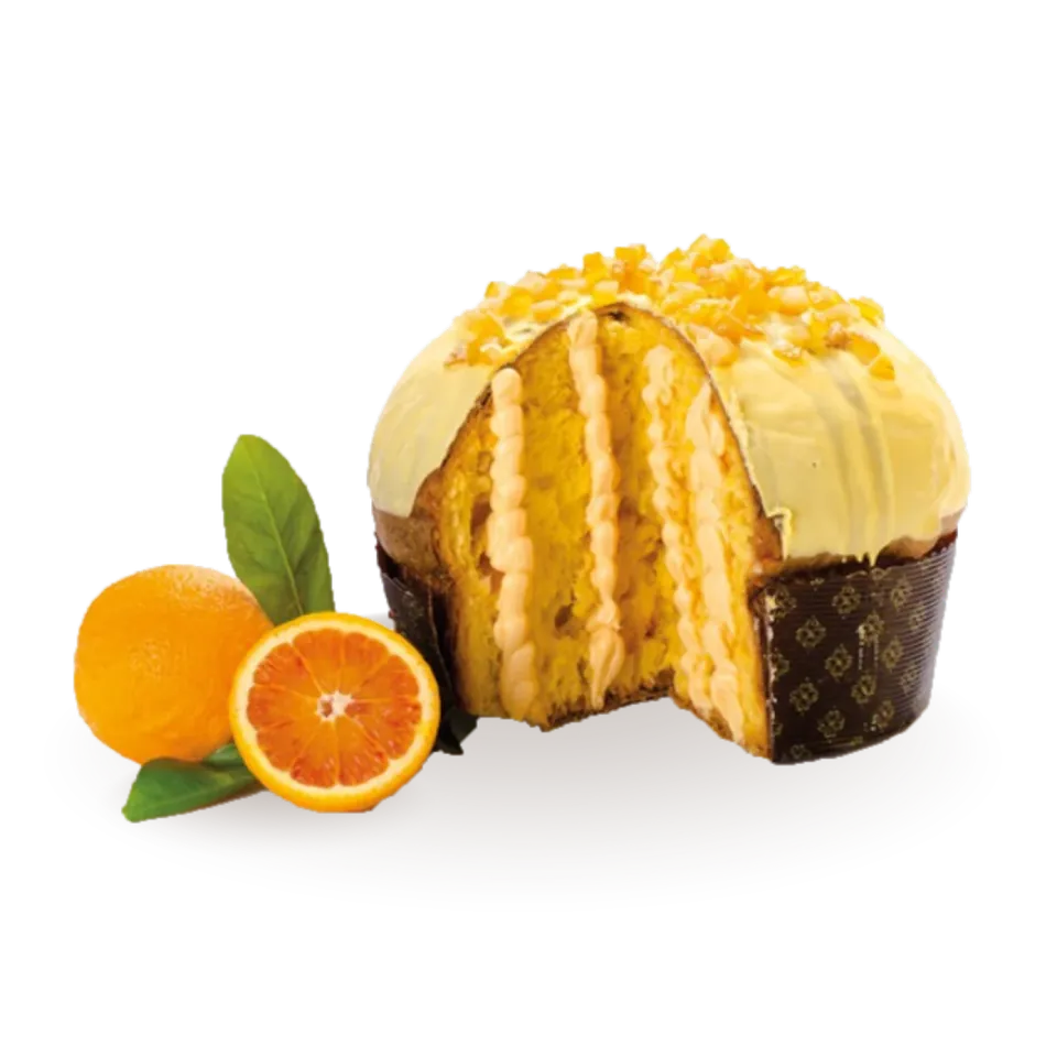 La Truscia Panettone Artigianale Arancia di Sicilia 1 kg crema