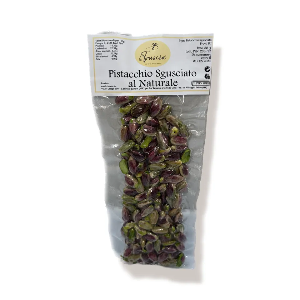 La Truscia Pistacchio Sgusciato frutta secca 80 g naturale