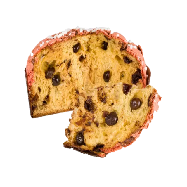 LA TRUSCIA Panettone Amarena Cioccolato Glassato 1 kg